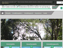 Tablet Screenshot of gm-immo.de